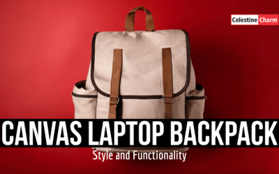 Canvas Laptop Backpack: Style and Functionality